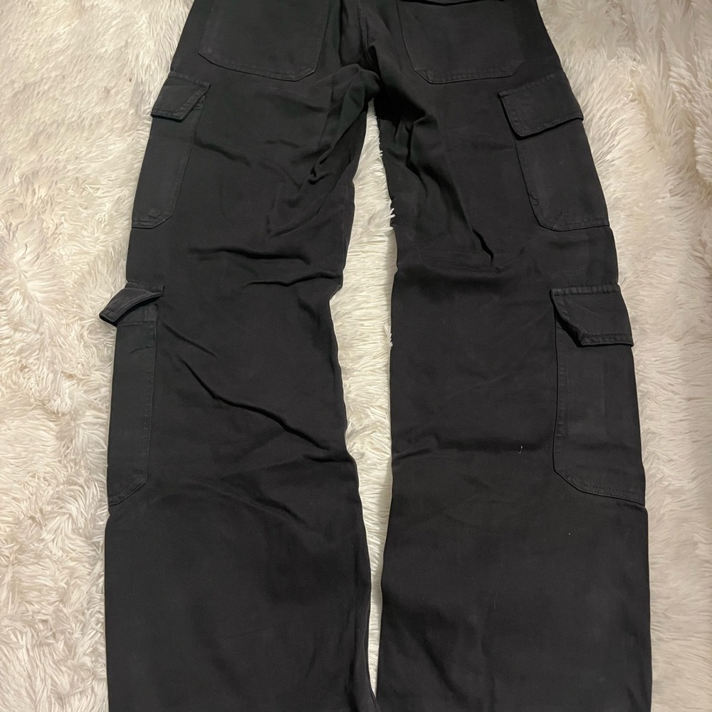 Zara Black Cargo Pants - Picture 7 of 7